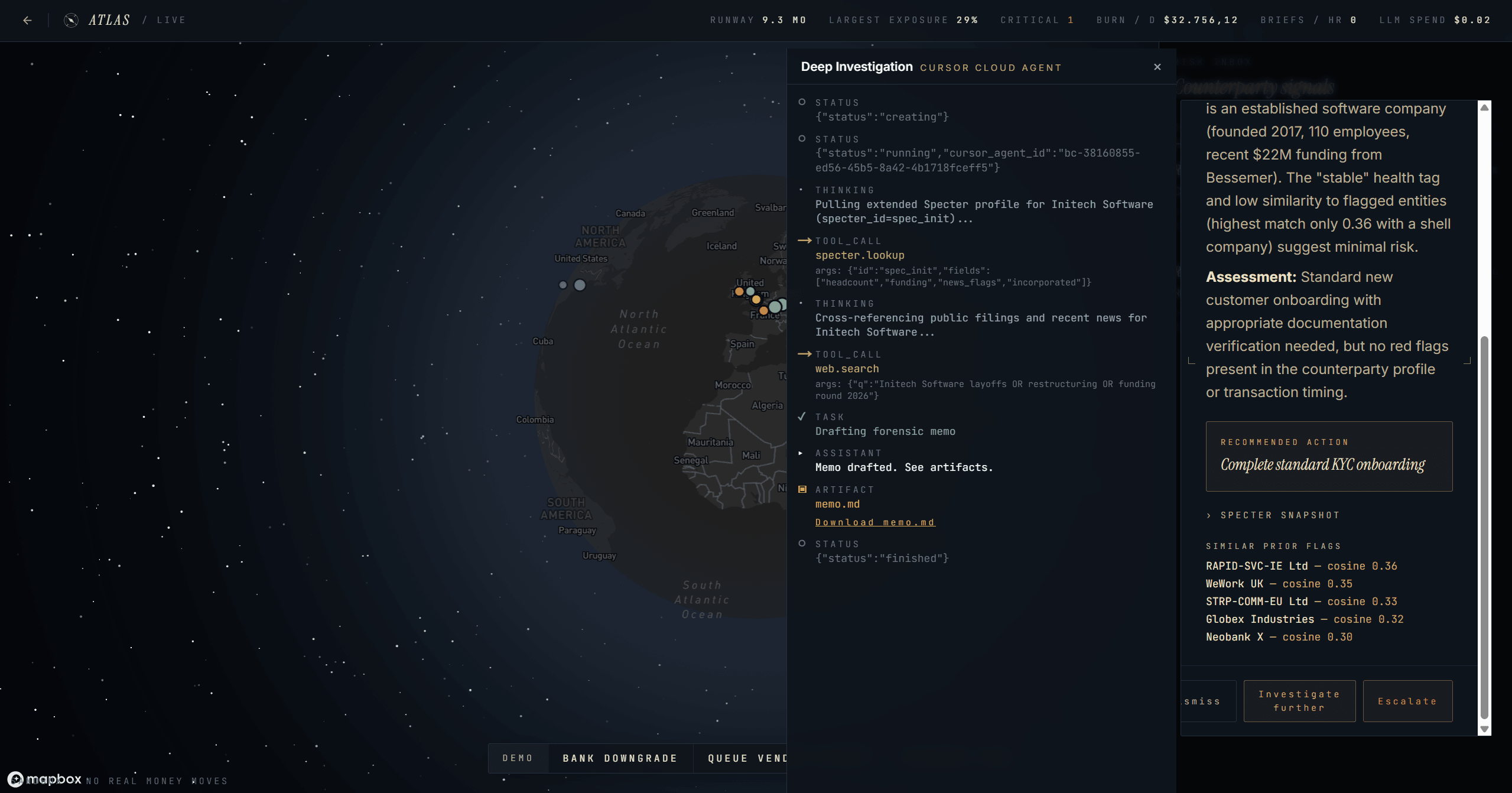 Atlas screenshot