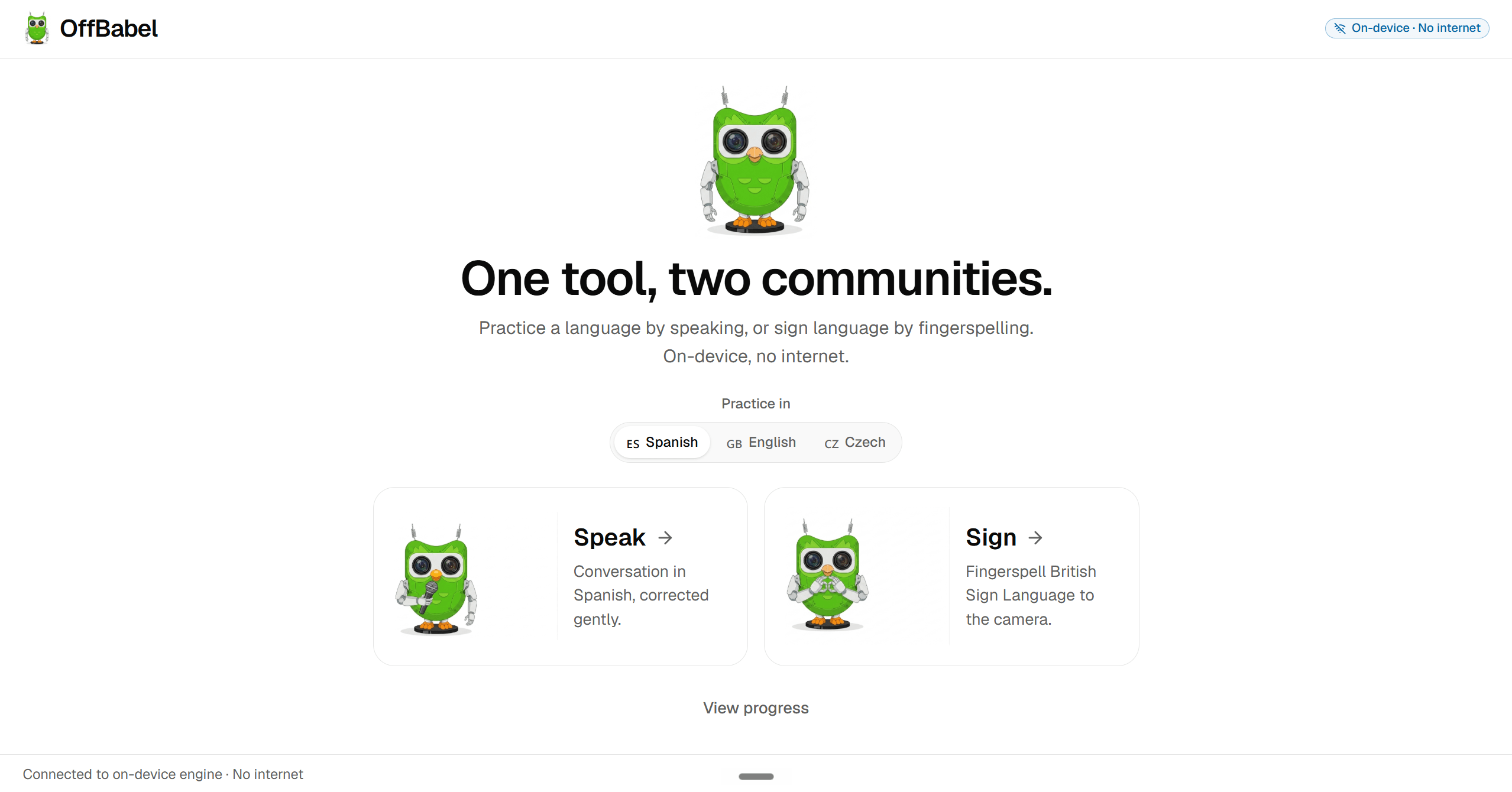 OffBabel screenshot